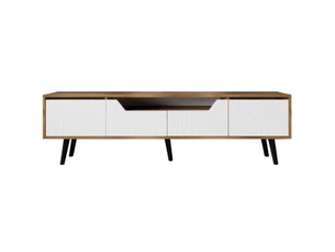 Meuble tv coloris marron 185 cm HANAH HOME  