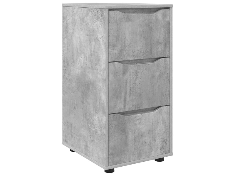  Armoire de rangement, commode de rangement 40 x 48 x 81 cm bois d'ingénierie shl67  - Conforama A
