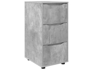 Commode 1 tiroir(s)    <strong></strong> <strong></strong> coloris gris largeur 40 cm
