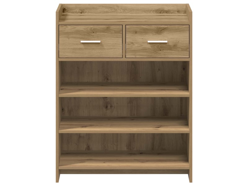  Meuble à chaussure, cabinet à chaussures 73,5x36x92 cm bois d'ingénierie shl3457  - Conforama E