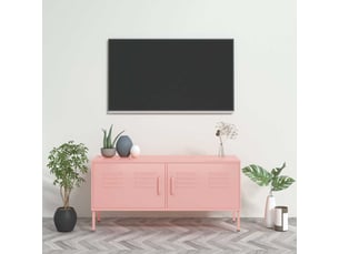 Meuble tv coloris rose 105 cm <strong></strong>  <strong></strong>