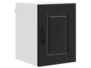 Meuble mural de cuisine, armoire de cuisine noir 30x31x40cm bois d'ingénierie shl9992