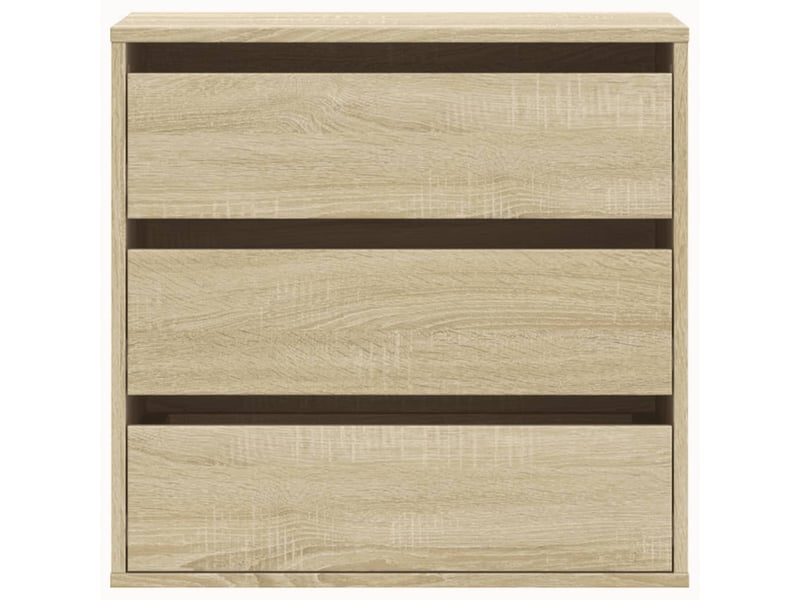  Commode chambre adulte, commode d'angle chêne sonoma 60x41x58 cm bois d'ingénierie  - Conforama D