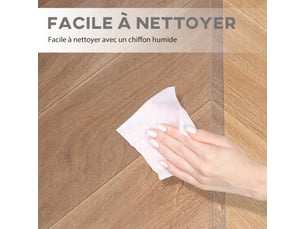 Tapis de chaise de rectangulaire bureau, antidérapants en plastique transparent 90x120cm