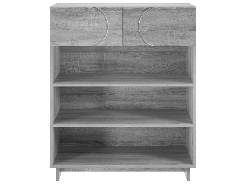  Meuble à chaussures, armoire à chaussures 73x38x87,5 cm bois d'ingénierie shl1793  - Conforama D
