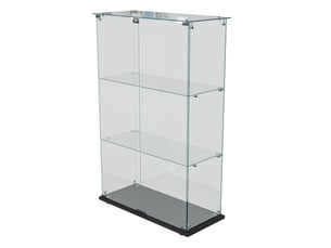 Vitrine coloris noir - x