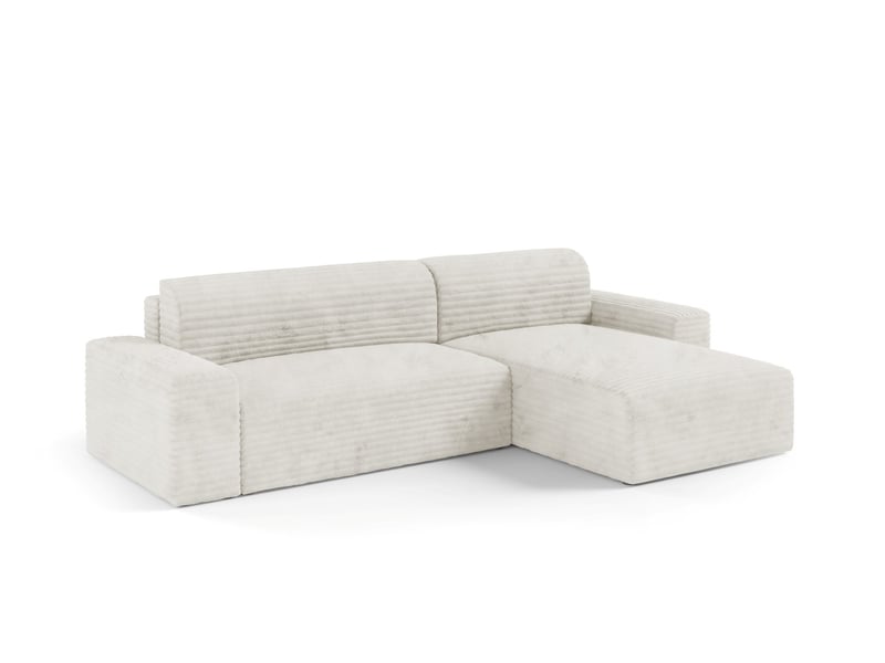  Canapé d’angle coco l avec fonction de couchage couleur : tilia 1  - Conforama C