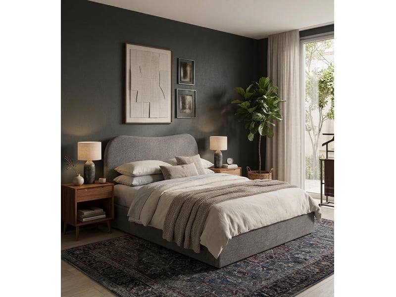 Lit adulte 160x200 cm WAVIA - Conforama Y