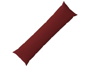 Coussin avec oreiller, coussin décoratifs heerlen bordeaux 40 x 145 cm tissu cf50960