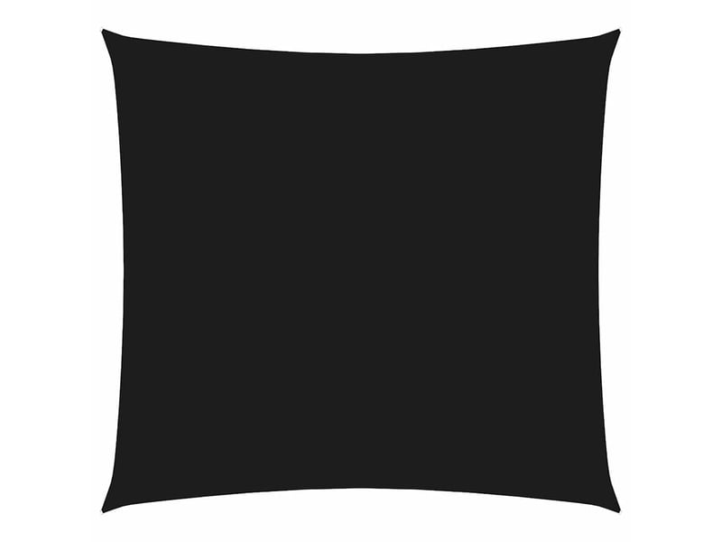  Voile de parasol - voile d'ombrage tissu oxford carré 7x7 m noir  - Conforama A