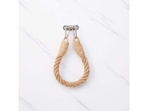 Corde industrielle de support de papier toilette vintage,  support de papier de soie
