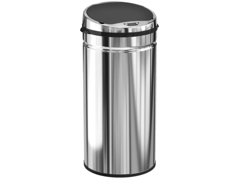  Poubelle automatique 42 l à capteur infrarouge, inox, pour cuisine et salle à manger  - Conforama A