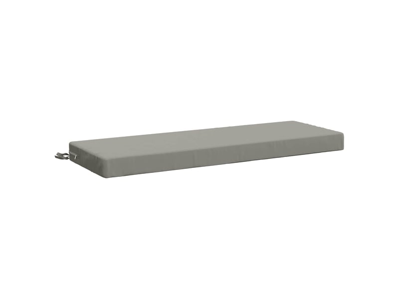  Lot de 2 coussins de banc, coussins d'assise soest 100 % polyester gris cf57276  - Conforama C