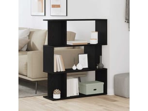 Bibliotheque coloris  noir  <strong></strong> <strong></strong> - 80 cm x 96 cm