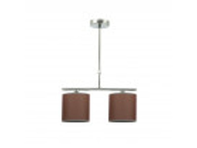  Fabrilamp senderos, lampe classique, 2xe14, terracotta, 50-70 x 40 x 14 cm 074552030 - Conforama B