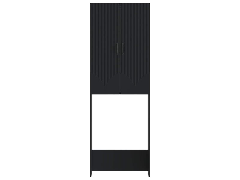 Armoire de toilette, meuble de toilette hoorn noir 66x25.5x190 cm - Conforama E