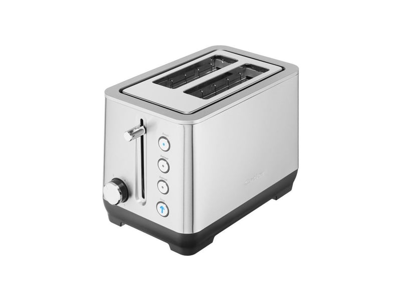  Grille-pain 2 fentes ts 4013 fonctions bagel defrost reheat finition inox anti traces AAAQX11807 - Conforama A