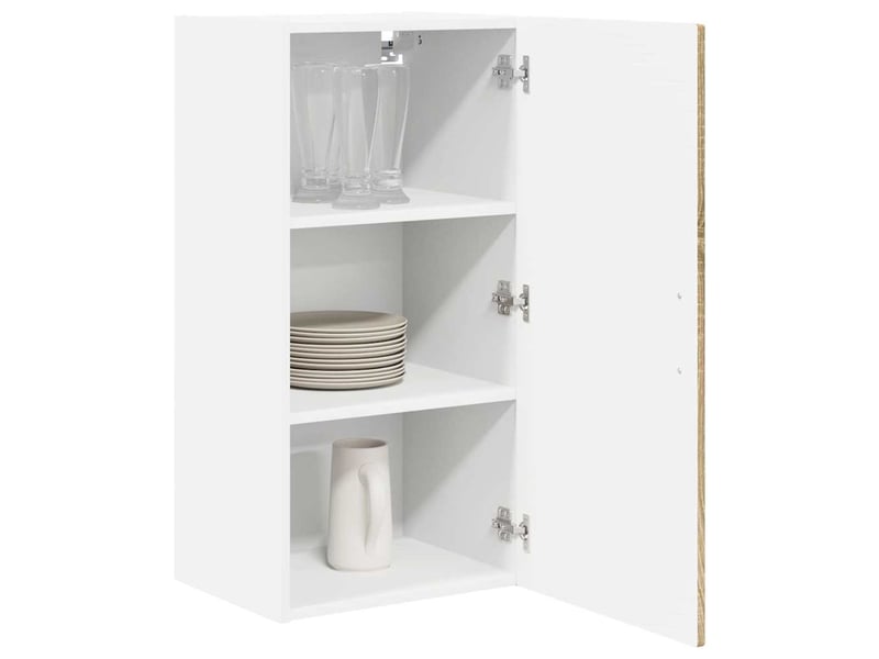  Meuble mural de cuisine, armoire de cuisine chêne sonoma 40x31x80cm shl8841  - Conforama C