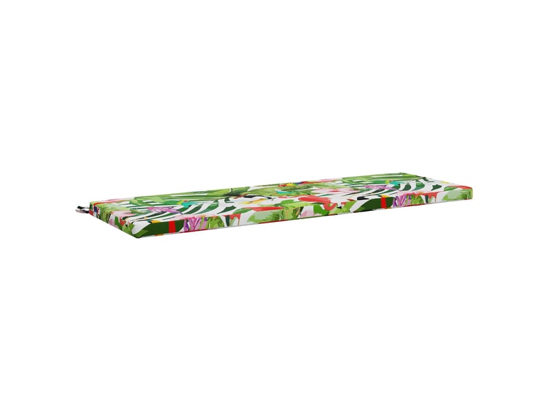 Lot de 2 coussins de banc, coussins d'assise soest 100 % polyester multicolore cf56822 - Conforama D