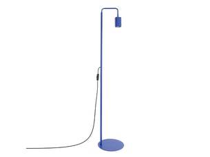 Lampadaire rayo 1 outremer aluminium moderne 160x30x30cm