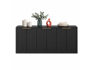 Meuble tv coloris noir 170 cm ULEVR  