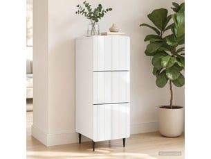 Armoire de rangement bureau, armoire à tiroirs 33 x 34.5 x 92 cm bois d'ingénierie shl9420