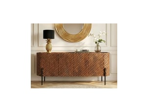 Buffet    <strong>MEUBLORAMA</strong> <strong></strong> - 178 cm coloris bois clair 