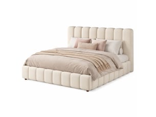 Lit coffre 180x200 cm TCQPZ coloris beige