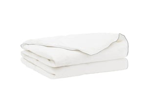 Couette - duvet fulda 240 x 260 cm été 100 gsm 90% duvet de canard
