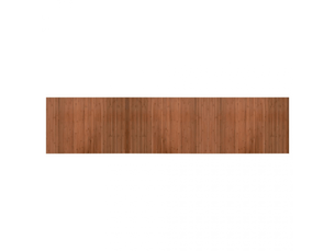 Tapis rectangulaire en bambou marron 70x300 cm - comfortxl