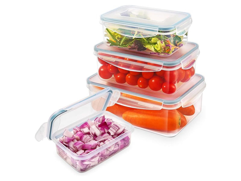  Boîtes alimentaires hermétiques yashe lot de 4, transparent  - Conforama A