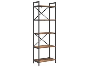 Étagère 5 niveaux, étagère de rangement 56 x 34 x 171 cm bois d'ingénierie shl2959