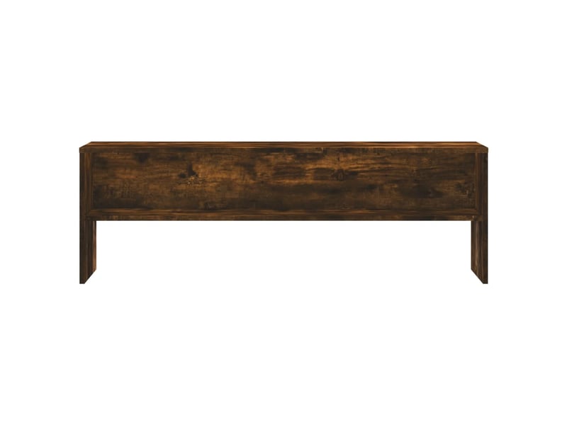  Meuble tv - banc tv - meuble de rangement chêne fumé 120x40x40 cm bois d'ingénierie  - Conforama D
