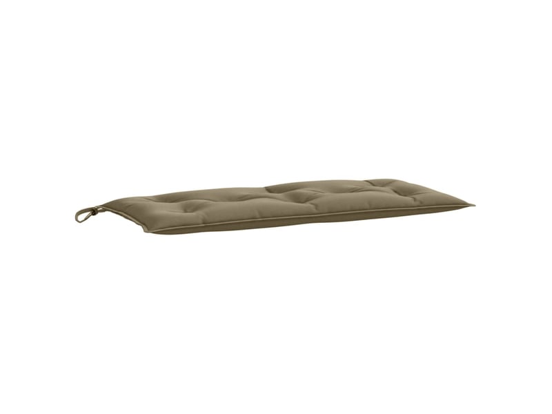  Coussin de banc de jardin, coussin d'assise taupe mélangé 100x50x7 cm tissu cf52837  - Conforama A