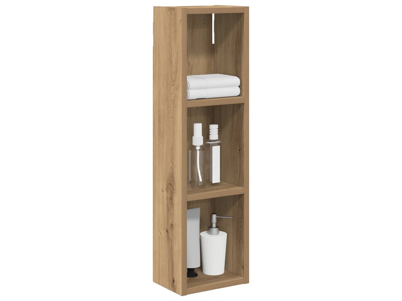 Armoire murale de salle de bain - meuble de salle de bain chêne artisan 20 x 14 x 70 cm - Conforama C