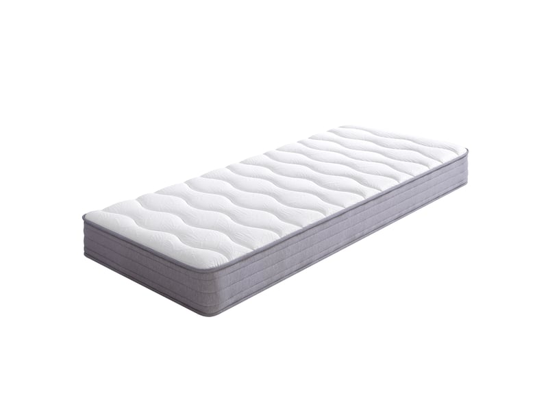  Ressorts 90x200 cm h3 métal blanc  - Conforama A