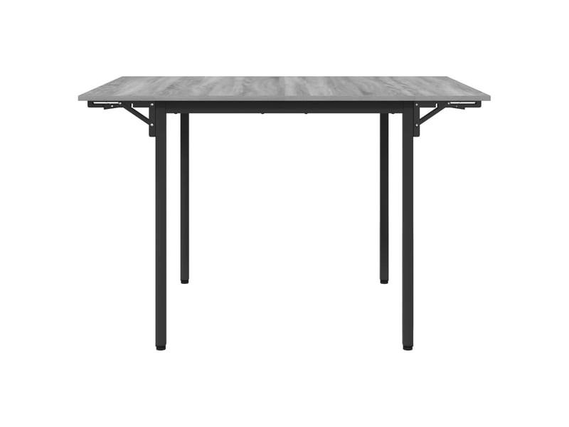  Vidaxl table à manger extensible 120 x 81,5 x 75 cm bois d'ingénierie  - Conforama E