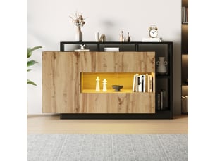 Buffet    PEXCHO  - 140 cm coloris noir 
