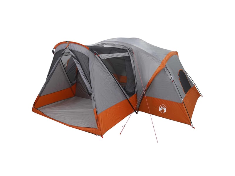 Tente de camping, tente de cabine avec auvent résistante à l'eau 10 personne shl27180 - Conforama A