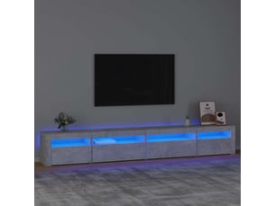 Meuble tv coloris gris 270 cm <strong></strong>  <strong></strong>