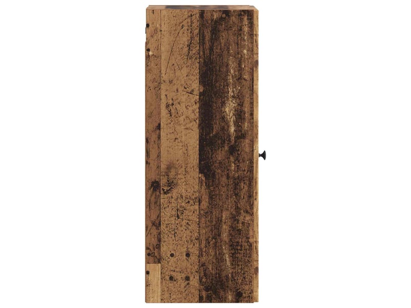  Armoire murale salon bois ancien 33x34,5x90cm bois d'ingénierie shl517  - Conforama E