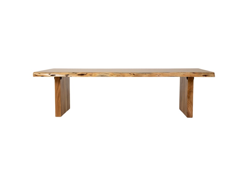  Table basse en bois marron 150x70x40 cm (hauteur)  - Conforama C