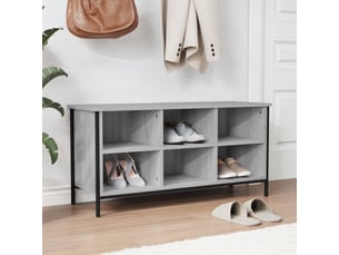 Meuble à chaussures 3 paire(s)  <strong></strong>  <strong></strong> coloris gris