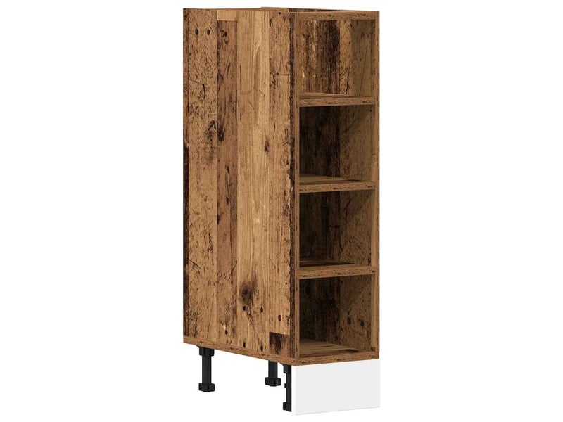 Meuble de rangement, armoire de plancher riga vieux bois 20x44,5x81,5cm - Conforama A