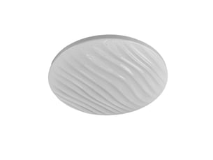 Plafonnier led fabrilamp olot blanc 24 w 2376 lm 4000 k ø37 cm