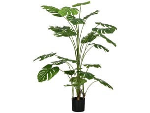 Plante artificielle arbre artificiel monstera deliciosa avec pot inclus hauteur 180 cm intérieure vert
