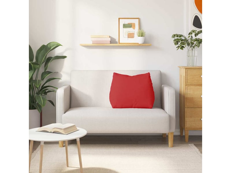  Coussin de dos, coussin de dossier rouge 60 x 20 x 50 cm tissu cf55005  - Conforama D