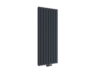 Emke radiateur eau chaude en acier tube plat radiateur mural anthracite 160 x 61,6 cm 1933w double couche