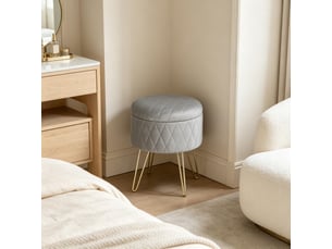 Pouf / repose pied PANGIVO T5828P520644 gris