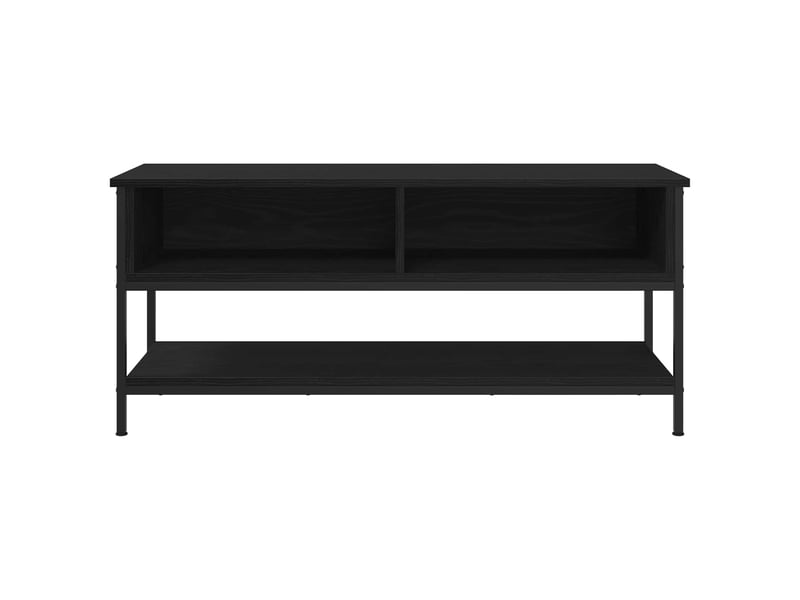  Ensemble meuble tv - banc tv - meuble de rangement 100 x 35 x 45 cm chêne noir  - Conforama E